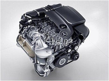 Ремонт двигателя 654 на мерседес (Внешний вид двигателя OM654 (Источник: Daimler)