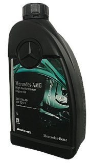 Оригинальное моторное масло Mercedes-AMG High Perfomance Engine Oil SAE 0W-40 MB 229.5