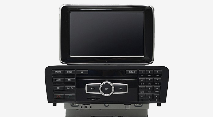 Comand APS NTG 4.5 с DVD-чейнджером для Мерседес CLA-класса C117