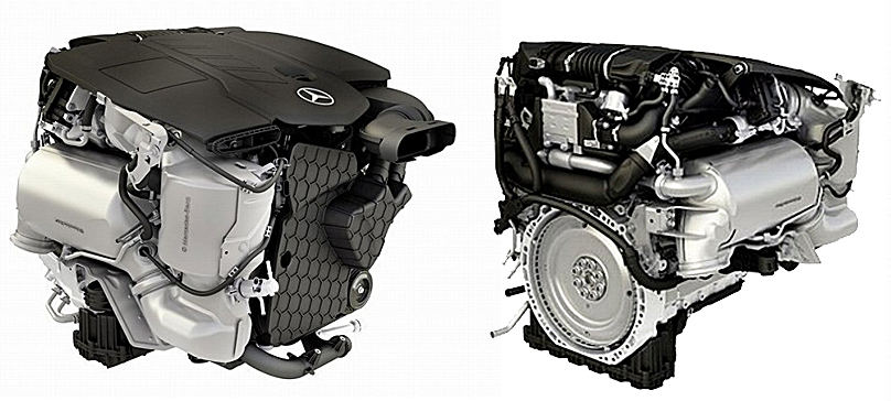 Ремонт om654 - Внешний вид двигателя OM654 (Источник: Daimler)